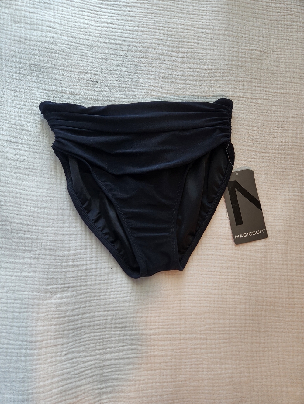 MAGICSUIT Black High-Waist Bikini Bottom